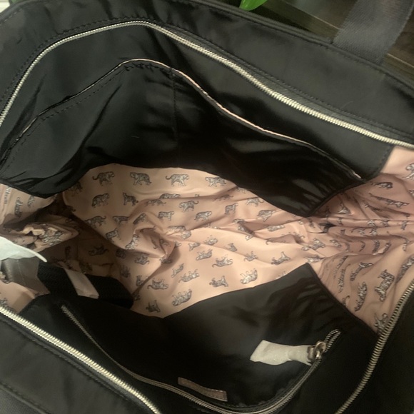 Work Hard Play Hard Tote -Black - Picture 3 of 6